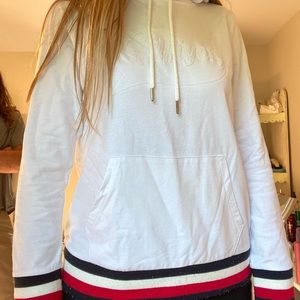 tommy hilfiger white hoodie